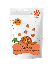 PEPE Freeze-dried liofilizowane warzywa marchewka dla psa 25 g
