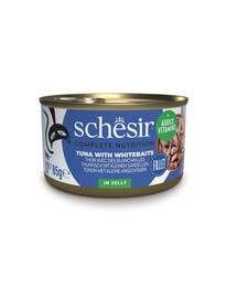 Tuńczyk ze szprotkami w galaretce dla kotów 85 g