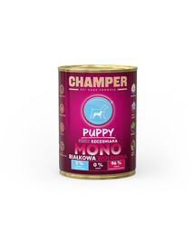 CHAMPER Puppy Aliment mono-protéiné pour chiots à base de bœuf 400 g