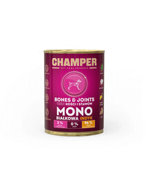 CHAMPER Bones Joints turkey monoprotein dog food 400 g