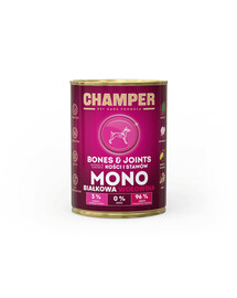 CHAMPER Bones Joints Beef nourriture mono-protéinée pour chiens 400 g