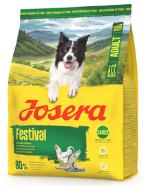 JOSERA Festival pour chiens difficiles avec une délicieuse sauce 900g