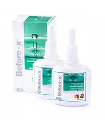 Before-X 2x100 ml preparat o silnym działaniu dezynfekcyjnym dla psów i kotów