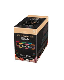 FITMIN For Life Freeze dried Multipack Mix saveurs 6x30 g friandise lyophilisée pour chiens et chats