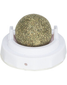 TRIXIE Boule en matatabi avec support pour chat à coller 5 cm