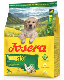 JOSERA YoungStar croquettes sans céréales pour chiots 900g