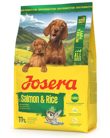JOSERA Mother and Puppy Salmon with Rice pour chiots, chiennes enceintes et chiennes allaitantes 3kg