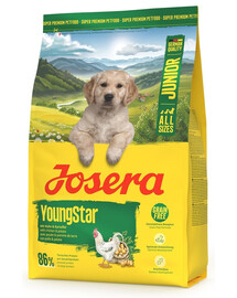 JOSERA YoungStar Croquettes sans céréales pour chiots 3kg