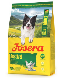 JOSERA Festival pour chiens difficiles avec une délicieuse sauce 3kg