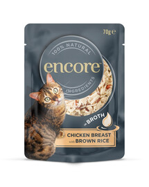 Cat Chicken Breast with Brown Rice in Broth kurczak z brązowym ryżem w bulionie 70 g