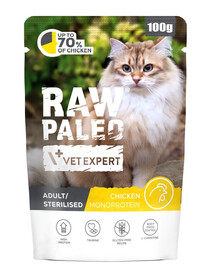 Cat Adult Monoprotein Sterilised Chicken 100 g dla kotów dorosłych i sterylizowanych z kurczakiem