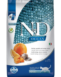 N&D Ocean Cat Pumkin, Herring and Orange 50 g