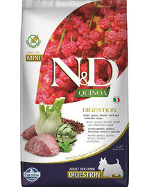 N&D Quinoa Dog Adult Mini Digestion Lamb and fennel 100 g