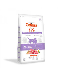 Dog Life Junior Small Medium Breed Lamb 2,5 kg z jagnięciną dla młodych psów ras małych i średnich