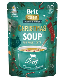 BRIT Care Cat Christmas Soup Beef 75g soupe de boeuf et légumes pour chats