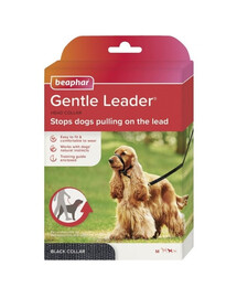 BEAPHAR Gentle Leader M Obroża Uzdowa Średnia Czarna