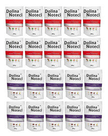 DOLINA NOTECI Premium Mix smaków Bogata w królika z żurawiną i wołowinę 20x500 g