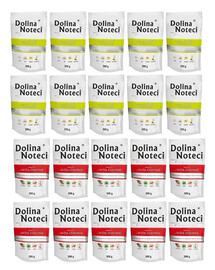 DOLINA NOTECI Premium Mix smaków Bogata w gęś z ziemniakami i wołowinę 20x500 g