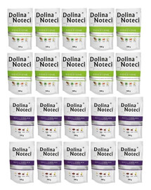 DOLINA NOTECI Premium Mix smaków Bogata w królika z żurawiną i dziczyznę 20x500 g