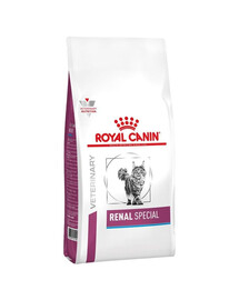 ROYAL CANIN Cat renal special 2x2 kg sucha karma dla kotów do stosowania w przypadku przewlekłej lub ostrej niewydolności nerek