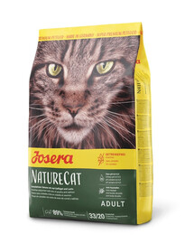 JOSERA NatureCat bezzbożowa 2x2 kg