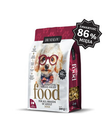 Liofilizowana karma Kaczka z dynią 500g sucha karma dla psów