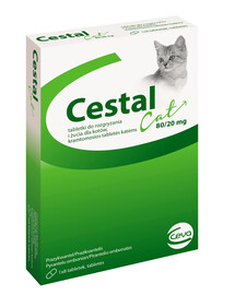 CESTAL Cat Comprimés à croquer pour chats 8 comprimés