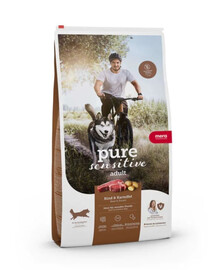 MERA Pure Sensitive Fresh Meat Adult Bœuf & pommes de terre, croquettes pour chien sensible 12,5 kg