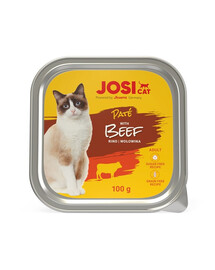 JosiCat Pasztet z wołowiną dla kota 100g