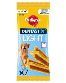 PEDIGREE Dentastix Light Dental Chews L, 7 pièces : friandises dentaires pour chiens de grande taille