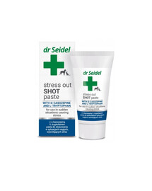 DR SEIDEL Preparat uspokajający Stress out SHOT paste dla psa i kota op. 30g