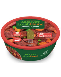 ARQUIVET Fresh Home Beef Stew Single-Protein Wet Dog Food 280g