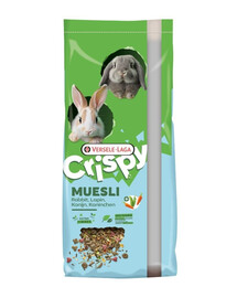 VERSELE-LAGA Crispy Muesli Rabbit nourriture pour lapins nains 20kg