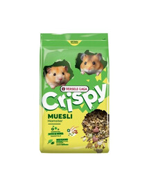 VERSELE-LAGA Crispy Muesli Hamster nourriture pour hamsters 750g
