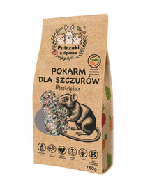 LA CUISINE DU CHEF Futrzaki et Cie Nourriture pour rats 750 g