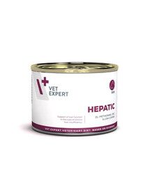 VET EXPERT Veterinary Diet Dog Hepatic 200g kurczak, mokra karma dla psów wspierająca funkcję wątroby
