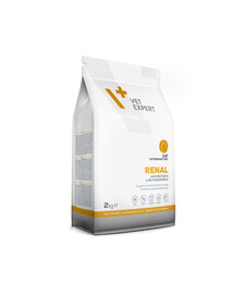 VET EXPERT Veterinary Diet Cat Renal 2 kg karma dla kotów wspierająca funkcjonowanie nerek