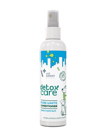 VET EXPERT Detox Care Pure White Après‑shampooing sans rinçage Chiens, chats 150 ml