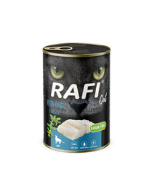 RAFI Cat Adult z dorszem 400 g mokra karma dla kotów