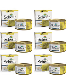 SCHESIR Fruit kurczak z ananasem 6x150 g