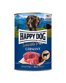 HAPPY DOG Sensible Pure Germany Wołowina 400 g karma mokra dla psów