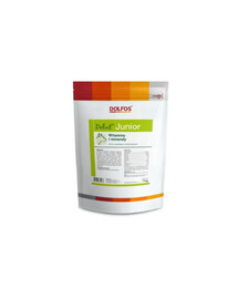DOLFOS Dolvit Junior 1kg suplement mineralno-witaminowy w proszku dla szczeniąt i młodych psów