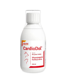 DOLFOS CardioDol 250ml wspomaganie funkcji serca syrop dla psów i kotów