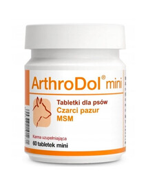 DOLFOS Arthrodol Mini 60 tabl. preparat na stawy dla małych psów