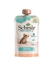 SCHESIR Kitten Care pasta z tuńczyka 150 g karma mokra dla kociąt