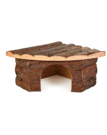 TRIXIE Jesper - Maison pour hamster 22 x 10 x 15/15 cm