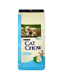 PURINA Cat Chow Kitten - Croquettes de poulet pour chatons - 15 kg