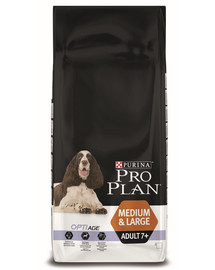 PURINA PRO PLAN Medium Large Adult 7+ -Croquettes pour chiens de moyennes et grandes races âgés de plus de 7 ans - 14kg