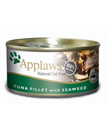 APPLAWS Puszka Dla Kota Tuńczyk Z Wodorostami 156 g