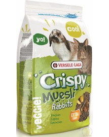 VERSELE-LAGA Crispy Muesli Rabbits 20kg Mélange pour lapins miniatures